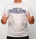 Hot Penguin, Ltd. Property of Punta Cana Rum Drinking Team t-shirt for men, Punta Cana Collection - Hot Penguin, Ltd.
