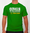 Hot Penguin, Ltd. Cerveza t-shirt for men, Punta Cana collection - Hot Penguin, Ltd.