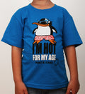 Hot Penguin Ltd. I'm Hot For My Age t-shirt for kids, Punta Cana Collection - Hot Penguin, Ltd.