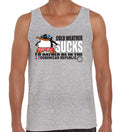 Hot Penguin, Ltd. Cold Weather Sucks tank top for men, Dominican Republic collection - Hot Penguin, Ltd.