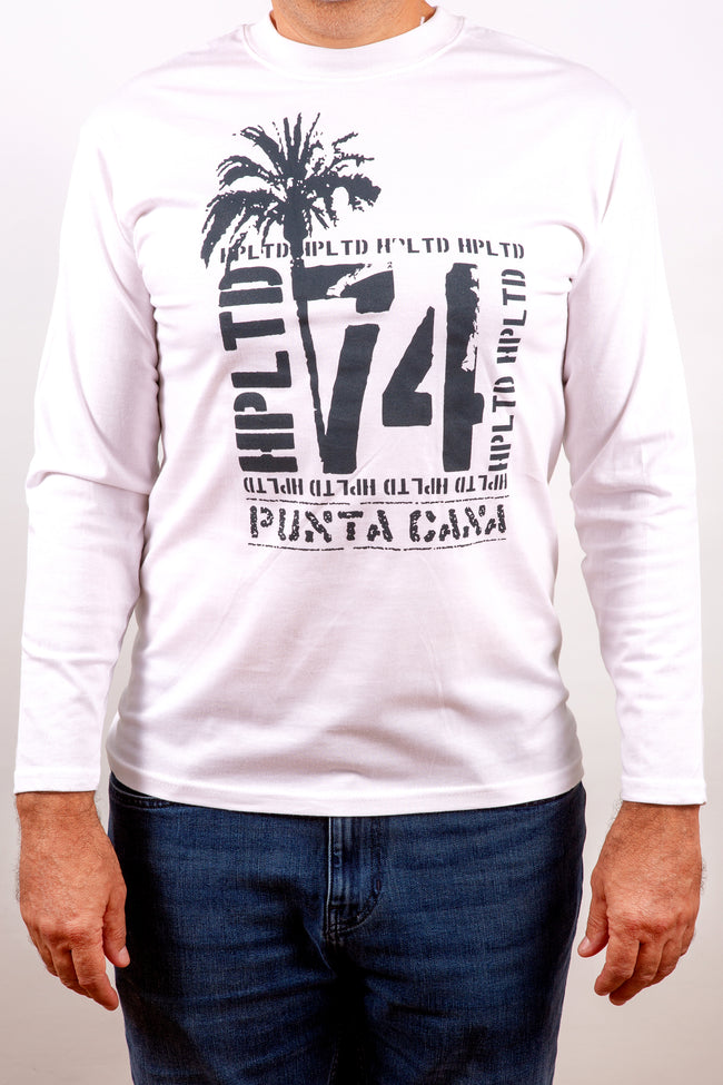 Hot Penguin Ltd. Punta Cana 74 long sleeve shirt for men, Punta Cana Collection - Hot Penguin, Ltd.